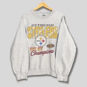 Vintage Pittsburgh Steelers Football Sweatshirt Retro 1996 Super Bowl XXX Shirt